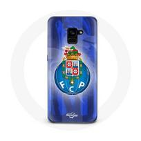Coque Samsung Galaxy A5 2018 fcp porto fond bleu portugal juoda