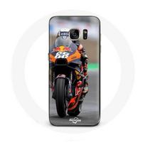 Case - Maniacase - Samsung Galaxy S7 - Black - Soft - Miguel Oliveira Moto GP juoda