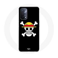 Coque Oppo A93 5G Drapeau One Piece Pirate Rap et Chapeau de Paille