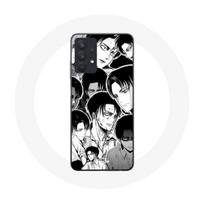 Coque pour samsung galaxy A32 5G Attaque des Titans Manga Levi Ackerman