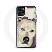 Coque Iphone 12 Mini Pitbull Blanc