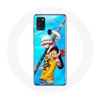 Coque Samsung Galaxy A21S One Piece Manga Trafalgar Law