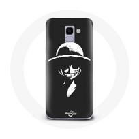 Coque pour Samsung Galaxy A6 2018 One piece Manga Luffy Art
