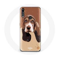 Dėklas Huawei p30 lite Baseto šuo veidas