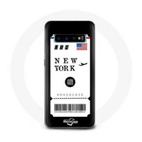 Coque pour Samsung Galaxy S10 Plus Billet d'avion New York