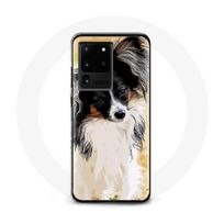 Coque pour Samsung Galaxy S20 Ultra Épagneul nain continental papillon Race de chiens