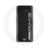 Coque pour Samsung Galaxy A5 Amg Logo Carbone Texture