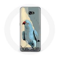 Coque pour samsung galaxy A5 2016 Perruches perroquets Bleu