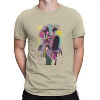 Unisex Juri marškinėliai Street Fighter 100% medvilnės drabužiai Naujoviški trumpomis rankovėmis apvalios apykaklės marškinėliai Grafiškai marginti marškinėliai 2XL white