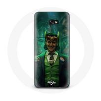 Coque pour Samsung Galaxy A5 2016 Loki Thor Ragnarok avec Casque Affiche Personnage Série Saison 1