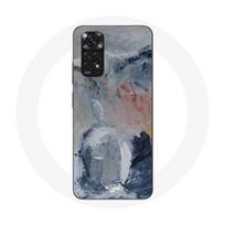 Coque pour Xiaomi Redmi Note 11 4G Fond de texture abstraite gris pilka