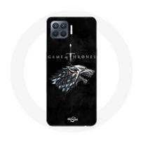 Coque pour Oppo A93 Game of Thrones Saison 8 Le Trône de Fer La maison Stark Logo L'hiver arrive