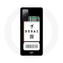 Coque pour Samsung Galaxy S20 FE Billet d'avion Dubai