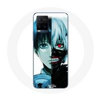 Dėklas Vivo Y21s 2021 / Y21 2021 Tokyo Ghoul Pusė Veido