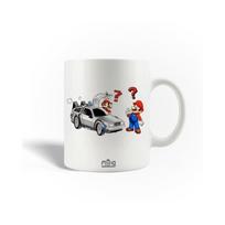 Puodelis - Super Mario - Atgal į ateitį - Keramika - 30 cl - Galima plauti indaplovėje