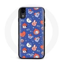Coque pour Iphone XS BTS Bangtan Sonyeondan BT21 Noël 2023