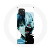 Coque pour Samsung Galaxy A03 Tokyo Ghoul Visage Moitié juoda