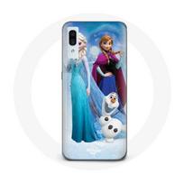 Case - Maniacase - Samsung Galaxy A20 - Frozen - Silicone - Soft juoda