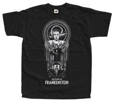 Plakatas „The Bride Of Frankenstein V37“ juodi unisex marškinėliai XXXXL gray