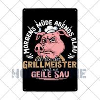 Grilio Maistas Dešrainis BBQ Ženklai Retro Metalinė Plokštelė Kavinė Baras Pub Iškaba Sienos Dekoratyviniai Plakatai Lėkštė Namų Dekoras 20X30CM 20x30cm gray