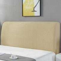 Megztas kukurūzų branduolio lovos galvos apdangalas viskas įskaičiuota Elastinė lovos galvos nugaros apsauga nuo dulkių Minkštas galvos apdangalas namų viešbučiui 120CM