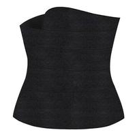 Yoga Fitness  Waist Beilts Bandage Wrap Lumbar Waist Support Trainer Sauna Body Shaper High Compression Waist Beilts 3M juoda