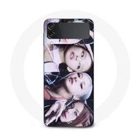 Coque Samsung Galaxy Z Flip4 blackpink group lisa jennie jisoo rosé