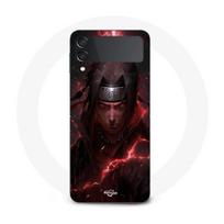 Case - Samsung - Galaxy Z Flip4 - Itachi Uchiha - Soft - Anime 3D Fanart