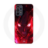 Case - Maniacase - Samsung Galaxy A23 4G - Luffy Gear Art - Soft - Red
