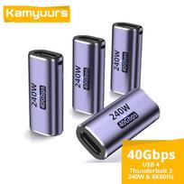 Type-c Multifunction Adapter 40Gbps Transmission Charging 8K Audio And Video Converter 240w 1Pcs