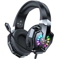 ONIKUMA Kamufliažinės žaidimų ausinės 50MM Didelis garsiakalbis Mažas vėlavimas HiFi Stereo laisvų rankų įranga HD Triukšmą slopinantis mikrofonas Xbox PS4 Switch PC žaidimams