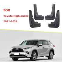Automobilio purvasaugiai, skirti „Toyota Highlander XU70“ purvasaugiams, sparnai, purvasaugių apsaugai, purvasaugių priedai, „Auto Styline“ 4 vnt. juoda