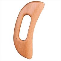 Medinis Gua Sha įrankis grandymo lenta masažo įrankis liekninantis guaša masažo lenta Gua Sha grandiklis kūno masažo terapijos įrankis 19×8cm beige