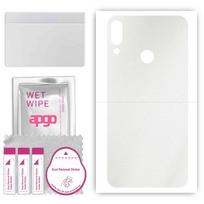 apgo Apsauginė lipdukas-oda galinei pusei, suderinamas su Tecno Camon 11, Apvyniojimo plėvelė, Folija, Vinilas - Raštas Matinis Skaidrus