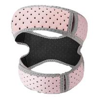 Jump Rope Patella Belt Knee Pad Knee Protection Belt Sports Women's Special Running Professional Joint Fixation Belt Protective Gear Double Layer single pack black
