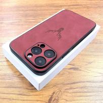 Luxury Retra PU Leather Case For iPhone 15 14 13 12 11 Pro Max iPhone11 iPhone12 11Pro 12Pro 3D Deer Pictural Full Back Covers For iPhone 14 Pro pink
