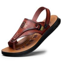 Flip flop shoes for summer , new beach shoes for outdoor wear, dual-purpose driving, leisure, anti slip, wear-resistant 39 black