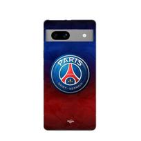 Phone Case - MANIACASE - Google Pixel 7a - Colorful PSG Logo - Silicone - Flexible juoda