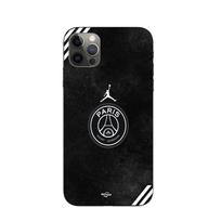 Maniacase Case for Iphone 13 pro max psg jordan black logo juoda