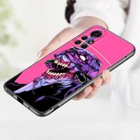 Anime Girl Mech telefono dėklas, skirtas Huawei Honor 60 50 SE 30S Mate 30 20 10 Lite 40 Nova 9 8 Pro Y60 8i 7i 7SE 5T Premium Black Cover Huawei Nova 5T