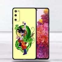 TPU Soft Phone Case for Samsung Galaxy S7 S21 S20 FE S10 S8 S9 S22 Ultra 5G S21 Plus S10e Black Soft Cover Dragon G-Gokus Shell Samsung S7 black