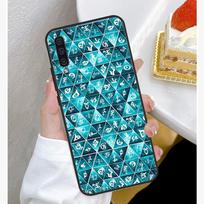 Minkštas silikoninis dėklas su Shadowhunter runomis Samsung A52S A12 A22 A32 A42 A52 A72 A31 A51 A71 A50 A70 A20e A21S Samsung A10 blue