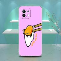 Clear Case For Xiaomi Mi Poco X3 NFC M3 Pro F3 F1 11 Lite 12 Note 10 11T 9T Transparent Phone Cover Gudetama Redmi Note 9S white