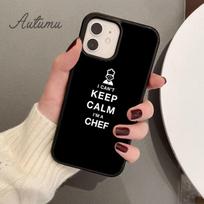 Baking Cook Chef Phone Case for iPhone 11 12 13 14 Pro Max mini X XR XS SE 2020 5 6S 7 8 Plus Samsung Galaxy S21 S22 Cover shell Samsung S22ultra gray