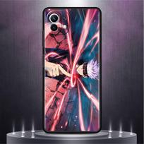 Juodas dėklas Xiaomi Mi Poco X3 NFC M4 F3 C40 11 11T 10T Pro 12 9T 9 10 Lite telefonui TPU dangtelis Mielas Jujutsu Kaisen Šaunus Xiaomi Poco X3 pink