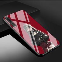 Anime gir Tempered Glass Phone Case For Huawei P20 P30 P40 P40 Lite Pro Psmart Mate 20 30 Cover Shell Huawei P20