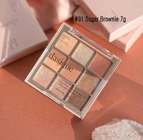 DASIQUE Šešėlių paletė, Makiažas, Ilgalaikis, Korėjietiška kosmetika, KBeauty, mėginukas #18 Berry Smoothie pink
