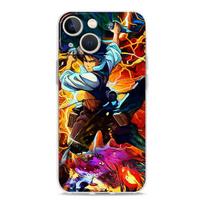 Anime Attack on titan Eren Yeager Transparent Soft Phone Case For iPhone 14 13 12 11 Pro Max XS X XR SE 7 8 Plus Clear Cover iPhone 14 Plus