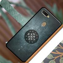 Vikingų simbolio dėklas skirtas OPPO A52 A72 A54 A74 A94 A1K A15 A83 A91 A5 A9 A31 A53 A53S A3S A5S Telefonui OPPO Reno5 Lite gray