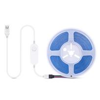 Zigbee Tuya Smart USB 5V COB LED juostelinis apšvietimas RGB pritemdomas WiFi Alexa Google Control LED juosta juosta Kambario dekoras TV dekoro apšvietimas 2m